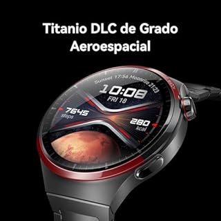 Huawei WATCH 4 Pro Space Edition, Titanio DLC di grado aerospaziale, Un minuto per Report salute 2.0,Fino a 21 giorni con Batteria di Ultra-long, Chiamate con eSIM, disponibile per Android e IOS