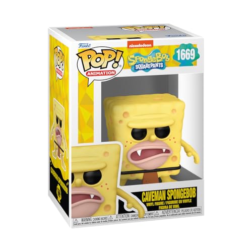 FUNKO POP! Television: SpongeBob SquarePants - Caveman SpongeBob (25th Anniversary)