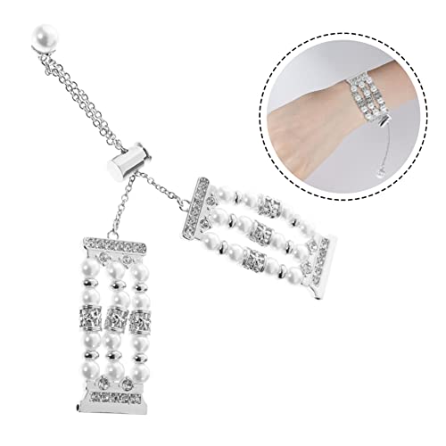 Bracelet inoxydable avec perles pour montre pro design élégant
