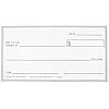 Voccim Reusable Big Checks Oversized 30" X 16" Giant Blank Check, Fake Check For Presentation Dry Erase Large Endowment Raffle Reward Winners Cardboard - View #3