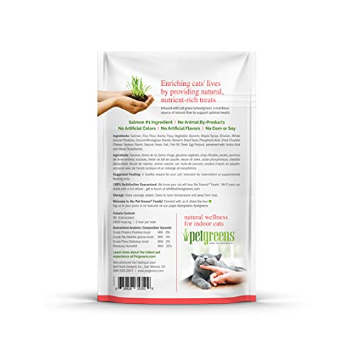 Pet Greens Treats Savory Salmon Semi-Moist Cat Treats 3 Ounce (Pack of 1) - Image 3