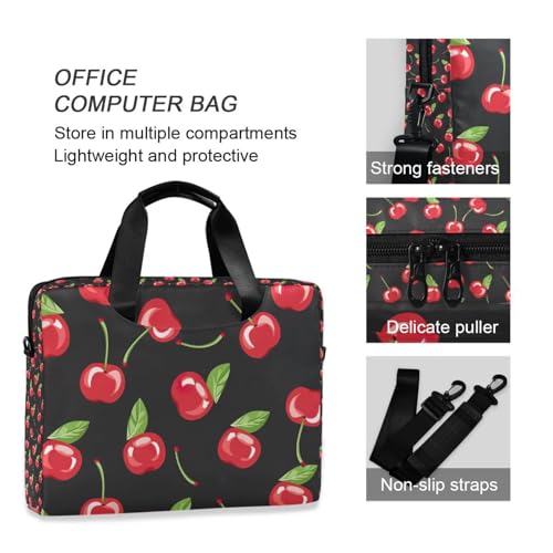 Bolso para portátil de 16 pulgadas con hojas y correa ajustable miniatura 5