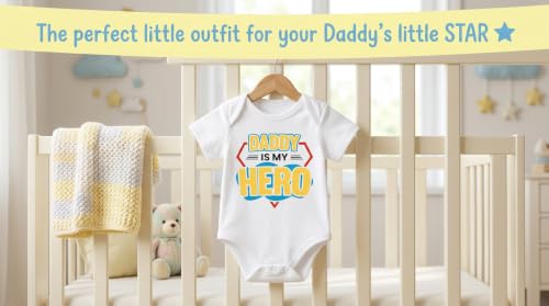 Image of Lillypupp Cotton Body Suit For New Born Baby Boy Girl Made To Express Love For Fathers /Daddies. Half Sleeves Romper Bodysuit Clothes For Infant Toddler Boys Girls.