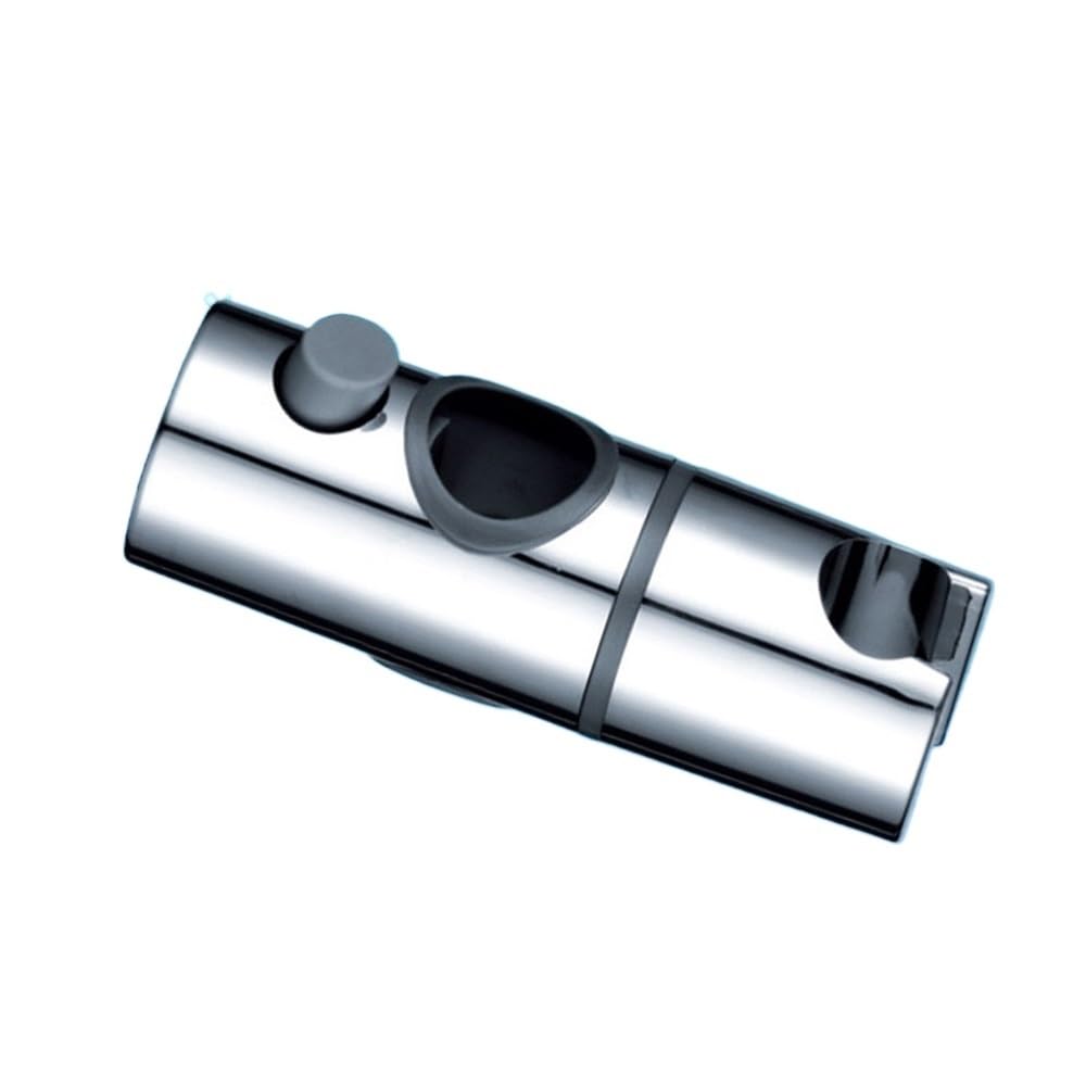 Hgniang 32Mm Adjustable 18- Shower Head Holder Clamp Showerhead Rail Slide Bracket Bathroom Accessories 360° Rotation