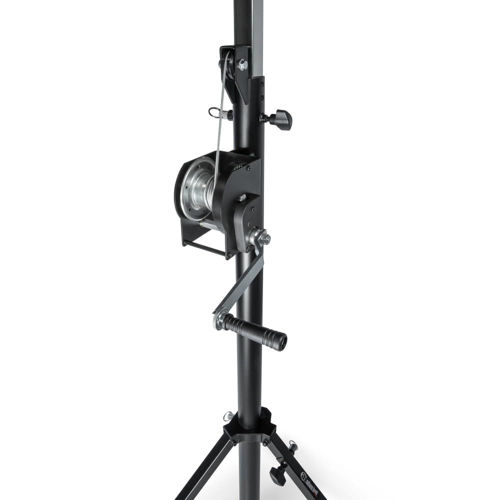 Ah stands swu400t Wind Up manovella treppiede con Traverse Nero