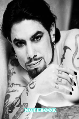 Notebook : Dave Navarro Red Hot Chili Peppers Notebook Lined