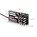Radiolink R4FGM V2.3 4 Channels Tiny RC Gyro Receiver for Mini RC Cars 1/28 and Boats, 3-10V High Voltage Servo Support, Long Control Distance for Radio RC8X/RC4GS V3/RC6GS V3/T8S/T8FB/T12D/T16D