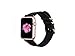 Premium Apple Watch Band: Black Nylon for Rose Gold 42mm Apple Watch
