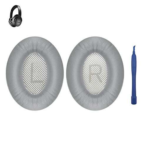 Kit de Coussins d'oreille de Remplacement pour Casque, Coussinets d'oreille Confortables et Respirants, Compatibles avec Bose QuietComfort QC35 et Quiet Comfort QC35II Cover
