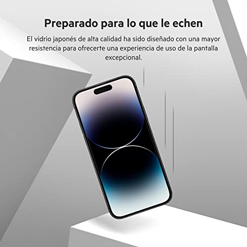 Belkin Temperedglass Iphone 14 Pro Screen Protector - Iphone 14 Pro Accessories - Easy Application With Installation Guide Tray - Tempered Glass Antimicrobial Screen Protector - 9H Hardness Tested #TOP4