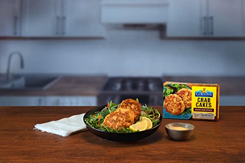 Image of Gorton's Crab Cakes Maryland Style, Real Crab Meat with Onions, Butter, and Seasoning, Frozen, 2 Count, 6 Ounce Package