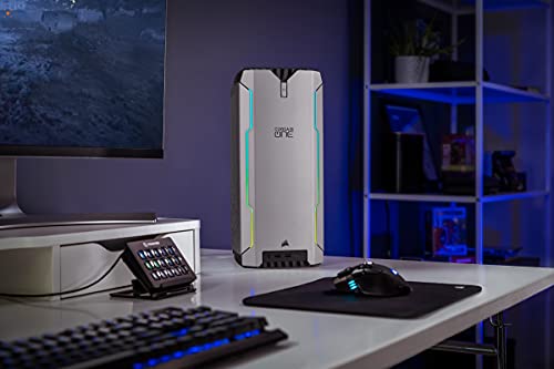 Corsair One Pro A200 Compact Workstation-Class Pc - Amd Ryzen™ 9 5950X Cpu - Nvidia® Geforce Rtx™ 3080 Graphics - 64Gb Vengeance Lpx Ddr4 Memory, 2Tb, Windows 10 Pro,Bright Silver #TOP3