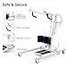 RESTISLAND Stand Up Electric Patient Lift, Sit to Stand, Electric Power Patient Lift, Full Body Patient Transfer Lifter for Home Use and Facilities, 400 lb. Weight Capacity. Rechargeable Battery