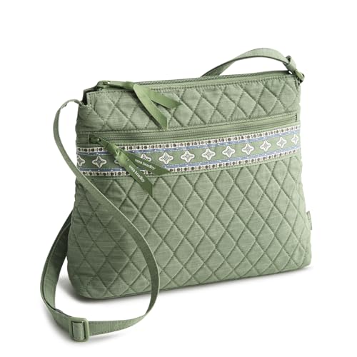 Image of Vera Bradley Women's Premium Cotton Original Zip Hipster Crossbody Bag