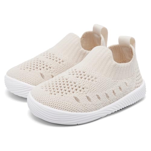 MORENDL Baby Toddler Walking Socks Non-Slip Breathable Unisex Casual Sneakers
