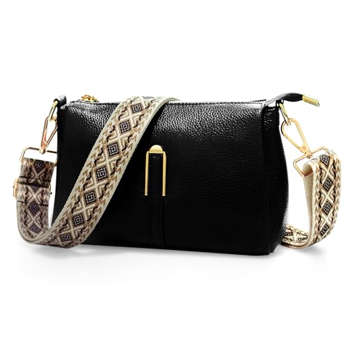 Image of Purse Straps Replacement Crossbody Straps for Purses,Wide Shoulder Strap for Bags Extender Guitar Straps for Handbags