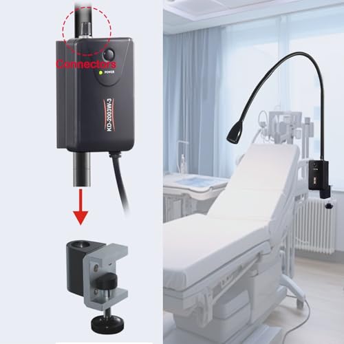 Lampe chirurgicale à LED à luminosité réglable pour examen