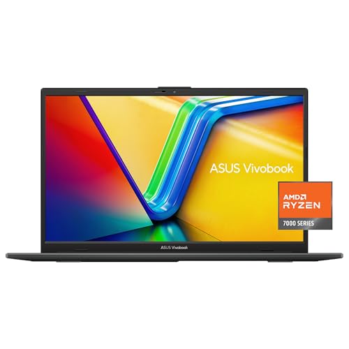 ASUS Vivobook Go 15.6” FHD Laptop, AMD Ryzen 3 7320U, 8GB, 128GB, Windows 11 Home, Mixed Black, E1504FA-AS33