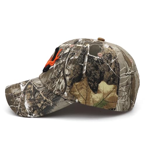 Image of Deer Hunting Camouflage Hats Embroidery Adjustable Fishing Baseball Cap