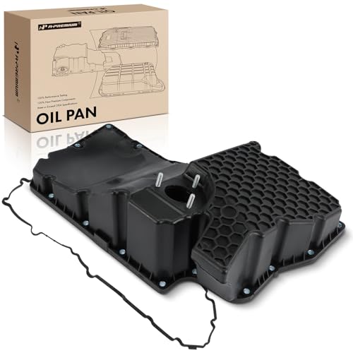 A-Premium Lower Engine Oil Pan Sump with Drain Plug Compatible with Audi A4 2017-2019, A4 allroad 2017-2019, A4 Quattro 2017-2019, A5 Quattro 2018, A5 Sportback 2018, A6 Quattro 2019, Q5 2018, Q7
