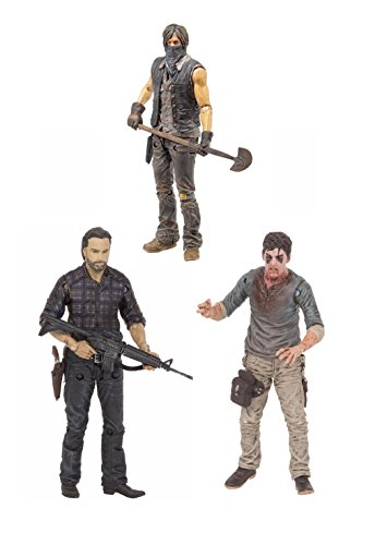McFarlane - Walking Dead Série 7 Set de 3 Figurines, 787926145908