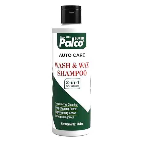 Image of PALCO Wash and Wax Car Shampoo 250ml, pH Neutral Car Washing Shampoo
