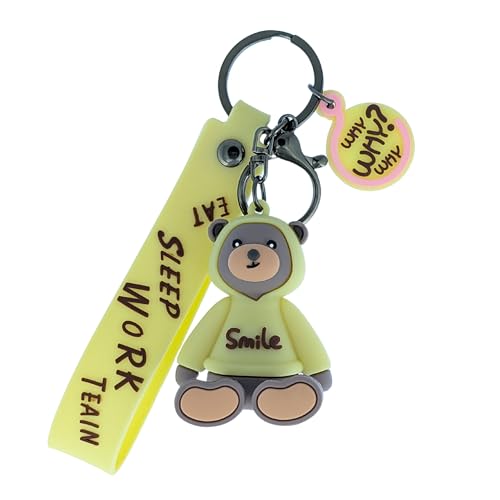 Image of OTTAVO Cute Cartoon 3D Silicone High -Quality PVC Material Keychain, Suitable for Boys and Girls - Pack of 1.