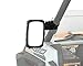 ATV Tek CLEARVIEW™ UTV Sideview Mirror, Black UV resistant Nylon, Designed for and Fits, Honda, Yahama, Polaris, Kawaski, CF Moto with Round or Profiled Tubing, one mirror.