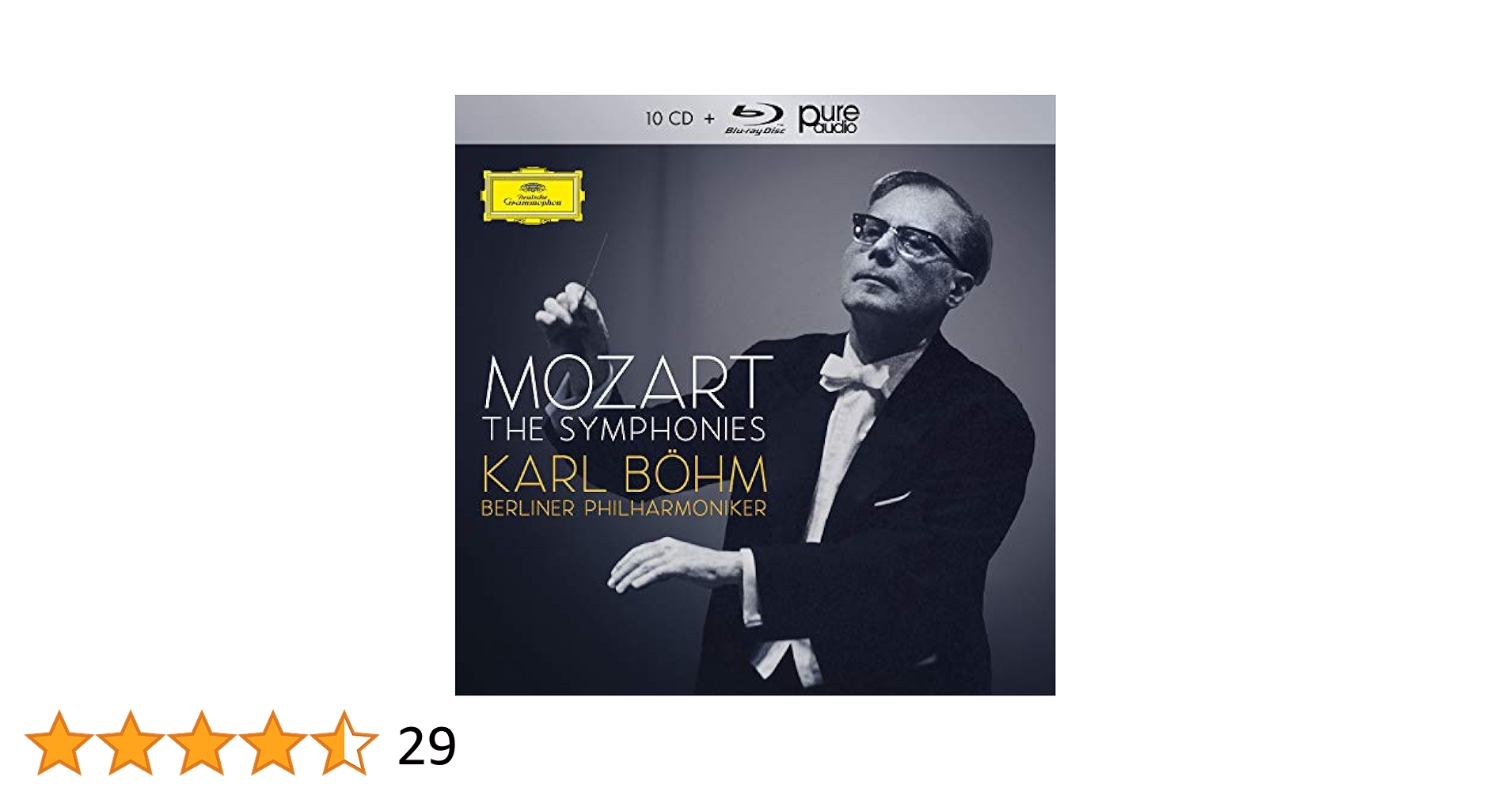Karl Böhm The Symphonies Mozart: The Complete Symphonies [10 CD/Blu-ray Audio