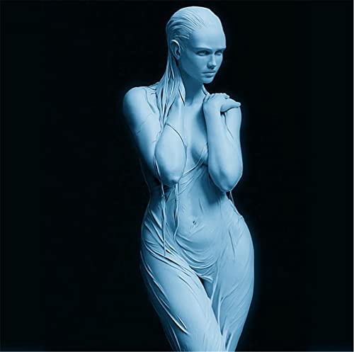 Figura de resina modelo guerrera antigua sin armar miniatura 1