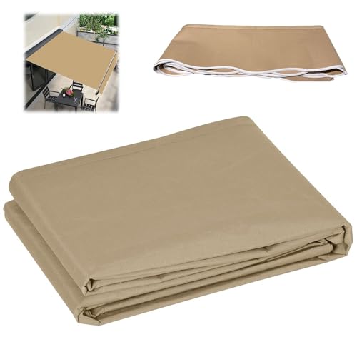 Lona para toldo retráctil de patio para sombrear la entrada exterior de casa