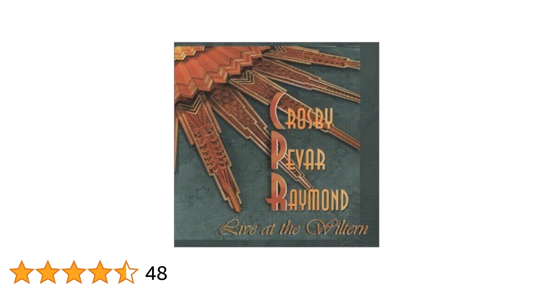 洋楽 Crosby Pevar Raymond/Live at The Wiltern Live at the Wiltern: Amazon.de: Musik-CDs & Vinyl