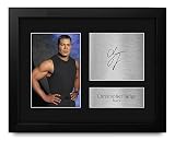 HWC Trading Christopher Judge Stargate SG-1 Framed Gifts Printed Signed Autograph Picture for TV Show Fans - US Letter Size