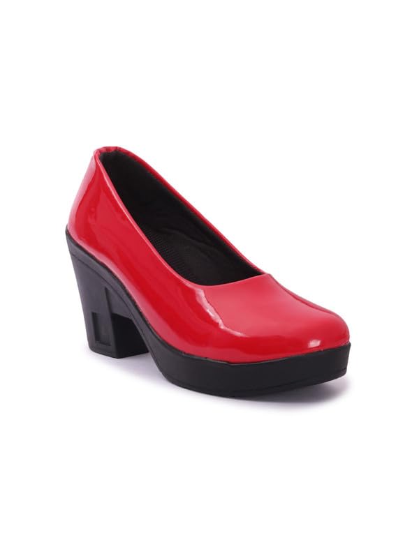 Women Solid Pumps Heels for Office, Party and Formal Occasions-image-28