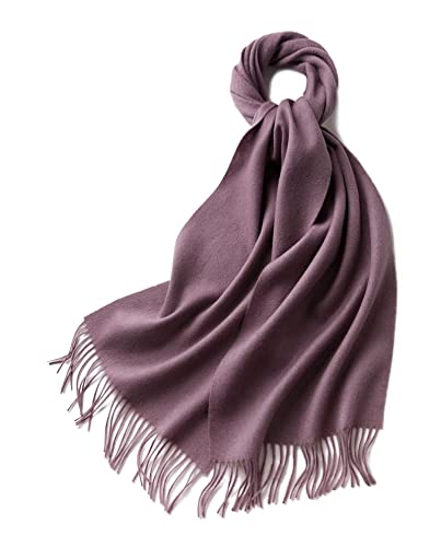 Cashmere Wraps and Shawls, Wrap Scarf for Women Solid Color Tassel Shawl Wrap Blanket Scarf Gifts for Wedding Birthday