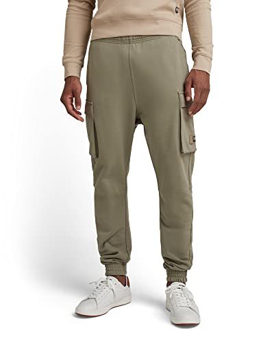 G-Star Raw Cargo Pocket Sweat Pants Para Hombre, Verde Shamrock D21529-A613-2199 , M