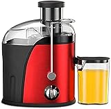 Machines à jus, centrifugeuse à jus, presse-agrumes électrique à froid, extracteur de jus pour fruits et légumes entiers, 2 modes de vitesse, facile à nettoyer, presse-agrumes orange électrique