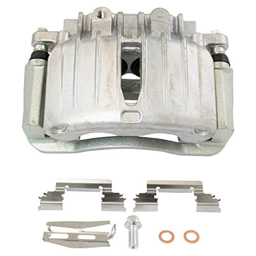 Image of TRQ Performance Rear Ceramic Pad Coated Rotor & Calipers Kit w /Chemicals Compatible with 2003-2006 Cadillac Escalade Chevrolet Avalanche 1500 Tahoe GMC Yukon Yukon XL 1500