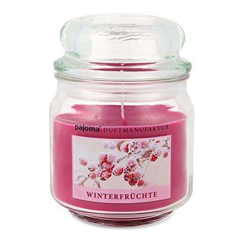 Pajoma Vela Aromática "Frutas de Invierno" Sweet Christmas Edition en Tarro de Caramelo Cover