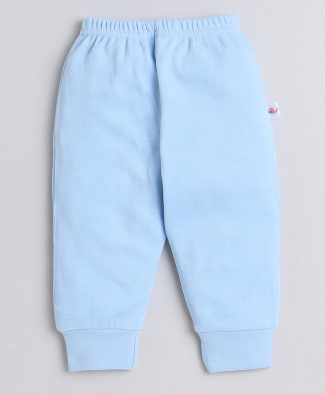 Image of BUMZEE White & Off White Full Length Girls Pyjamas Pack Of 4 (Peb8829)
