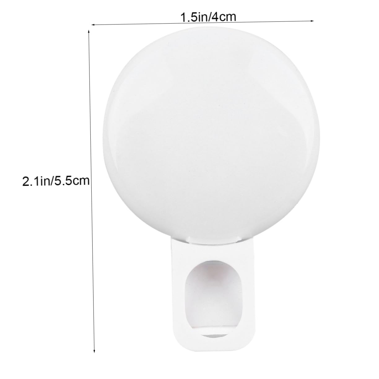 BIUDECO Mini Fill Light for Mobile Phone Led Selfie Lamp Ring Light Unique Clip Design for Emergency Lighting