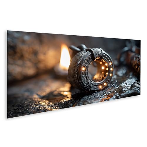 Tableau sur toile mystique pour aventuriers et amateurs d'histoire au salon