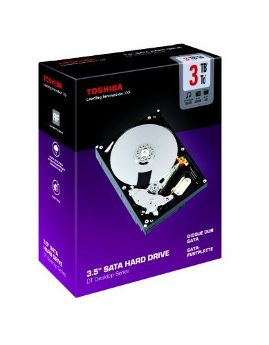 Amazon | 3TB Toshiba DT01ABA300 3.5-inch SATA 6Gbps Hard Drive