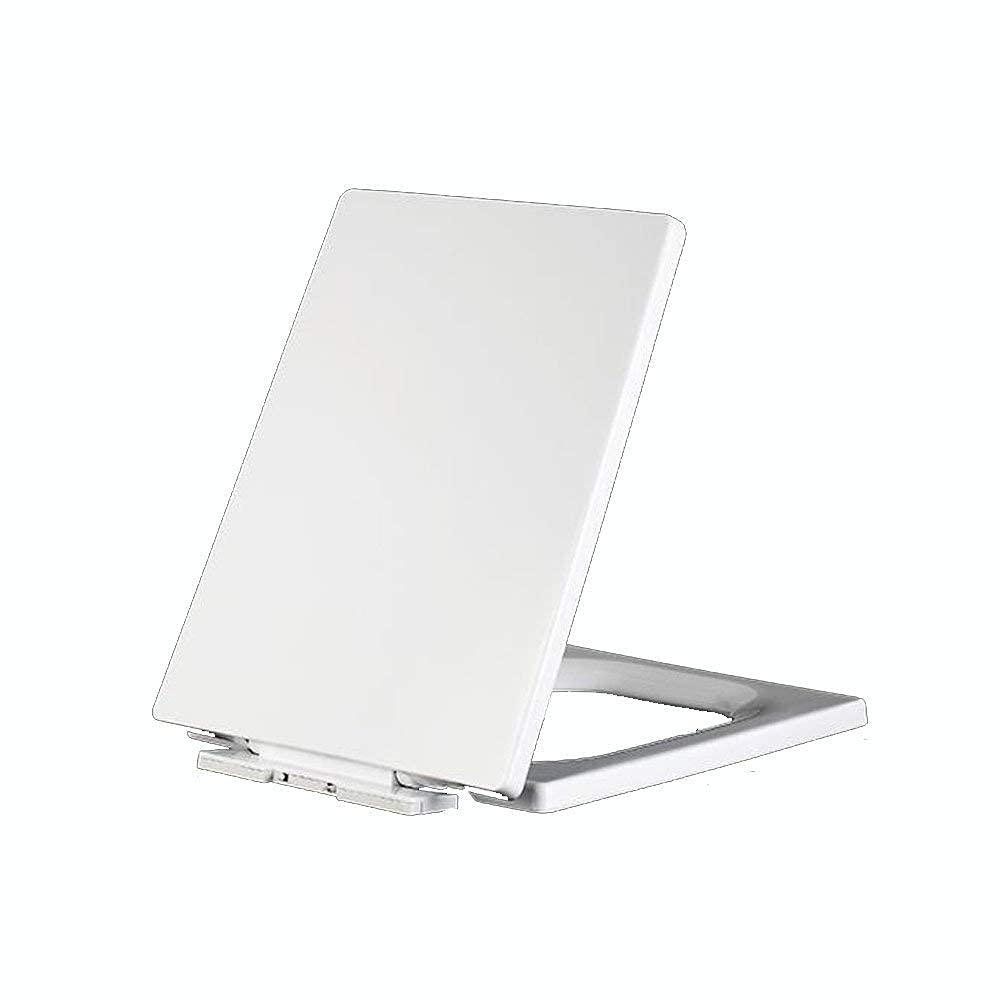 Uniwersalna deska sedesowa, chowana kwadratowa deska sedesowa, gruby kolor, obicie z polipropylenu, A-44 cm 34,5 cm (szer. - 44,5 cm 36,5 cm)