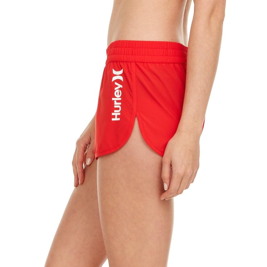 Image of Hurley 3 inch Swim Board Shorts for Women, Swim Shorts Women, Swimming Bottoms