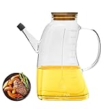 ➳Trasparenza ottimizzata: questa bottiglia di olio da cucina ha un aspetto trasparente che ti consente di vedere la quantità di olio rimasta. È anche riutilizzabile e facile da pulire, il che lo rende ecologico e conveniente. L'ampia capacità di 1000 ml consente di immagazzinare più olio e ridurre la frequenza di rifornimento.
