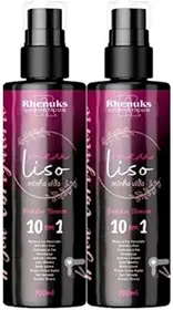 Kit 2 Protetores Térmico anti frizz Meu Liso minha Vida Tratamento Capilar Recuperação capilar