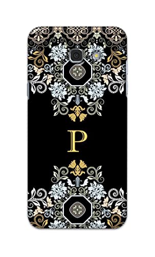 Image of Printed Hard Back Cover Case for Samsung Galaxy A7 2017 Back Cover (Alphabet P) -1803