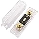 Heschen Auto Audio Video Stereo ANL-Sicherungshalter, 0/2/4 Gauge In und Out, mit Ampere ANL Sicherung (180A)