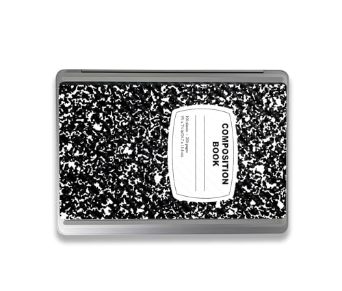 Image of MightySkins Carbon Fiber Skin Compatible with Microsoft Surface Laptop Studio 2 (2023) Full Wrap Kit - Composition Book | Protective, Durable Textured Carbon Fiber Finish | Made in The USA